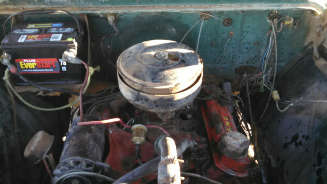 1958 Original green repainted black GMC Other pickup long bed