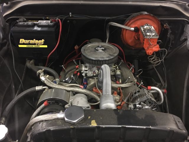 1958 Blue GMC Clone, as a Chevrolet Apache Crew Cab Pickup