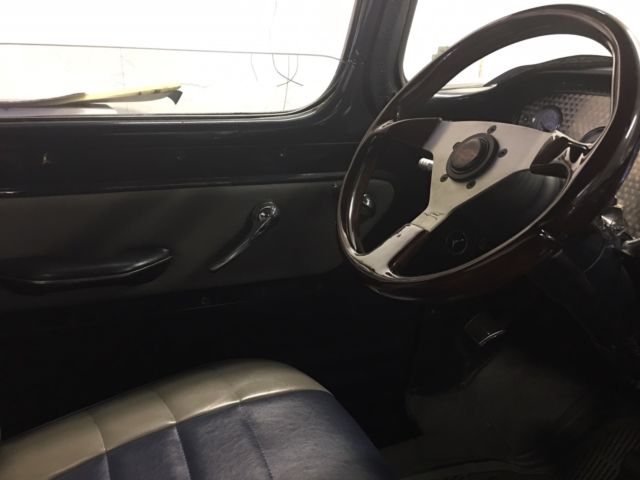 1958 Blue GMC Clone, as a Chevrolet Apache Crew Cab Pickup