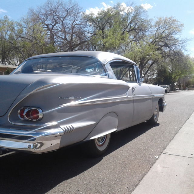 1958 gray primer proxy Chevrolet Impala hardtop