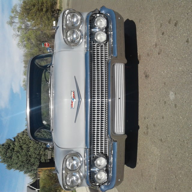 1958 gray primer proxy Chevrolet Impala hardtop