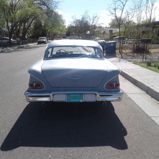 1958 gray primer proxy Chevrolet Impala hardtop