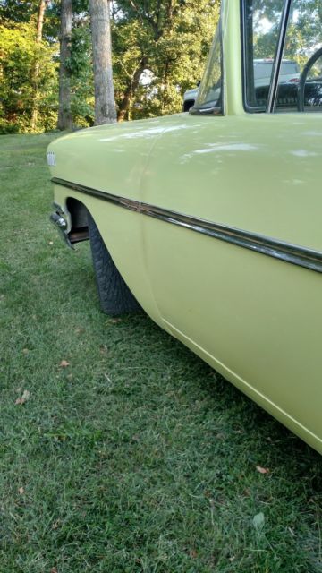 1958 Yellow Chevrolet Impala Sedan