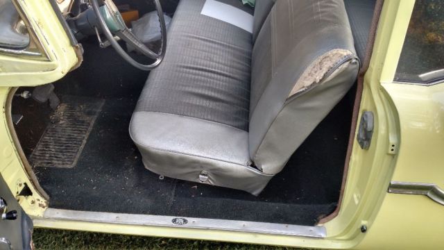 1958 Yellow Chevrolet Impala Sedan