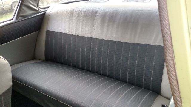 1958 Yellow Chevrolet Impala Sedan