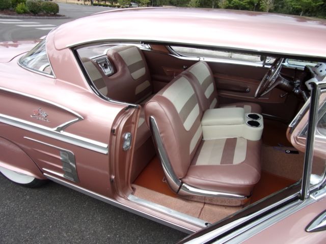 1958 Clay Coral Chevrolet Impala Coupe