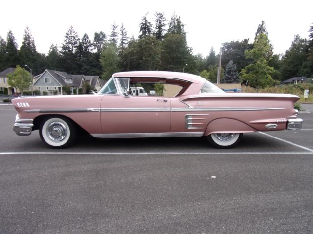 1958 Clay Coral Chevrolet Impala Coupe