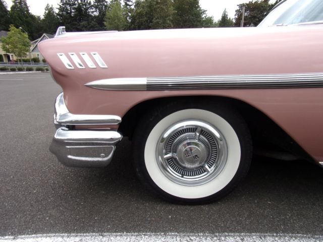 1958 Clay Coral Chevrolet Impala Coupe