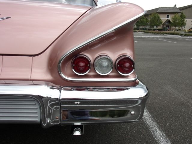 1958 Clay Coral Chevrolet Impala Coupe