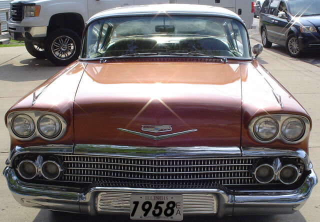1958 Copper Chevrolet Impala Coupe