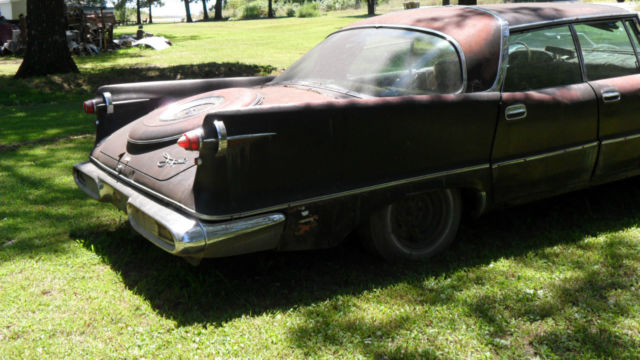 1958 black Chrysler Imperial 4 door hard top