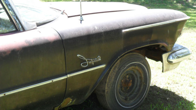 1958 black Chrysler Imperial 4 door hard top