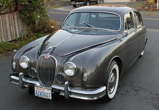 1958 Gray Jaguar 3.4 Sedan