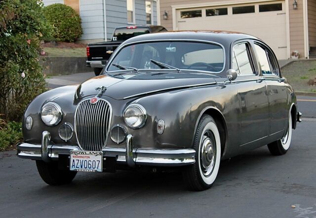 1958 Gray Jaguar 3.4 Sedan