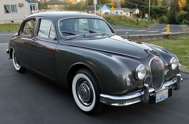 1958 Gray Jaguar 3.4 Sedan