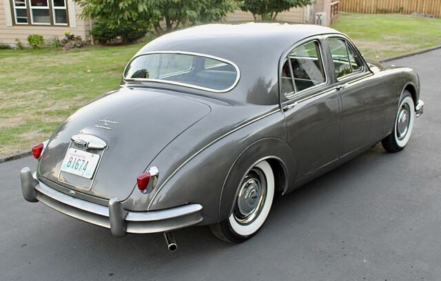 1958 Gray Jaguar 3.4 Sedan