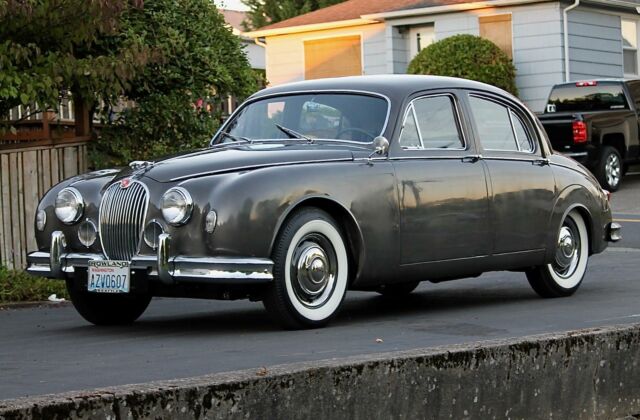 1958 Gray Jaguar 3.4 Sedan
