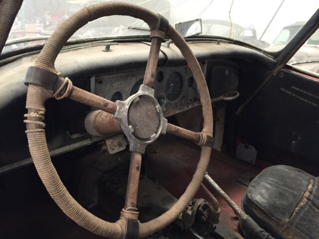 1958 Red Jaguar XK150 ots Convertible
