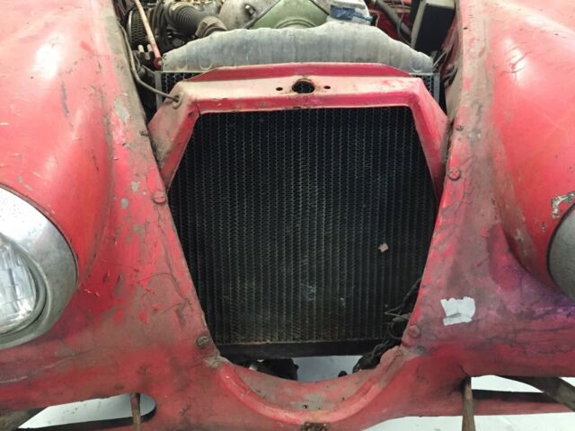 1958 Red Jaguar XK150 ots Convertible