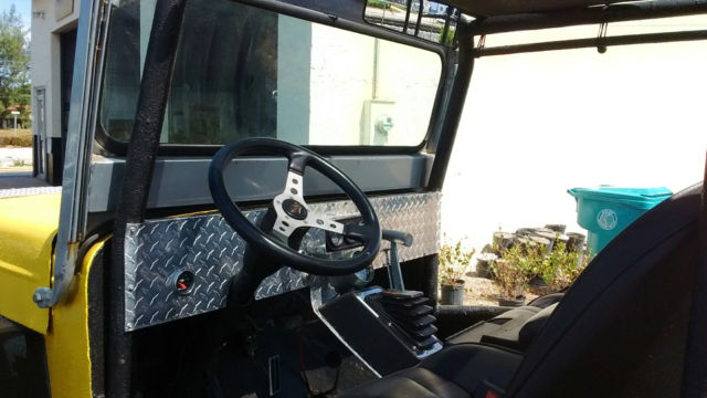 1958 aqua Willys Jeep