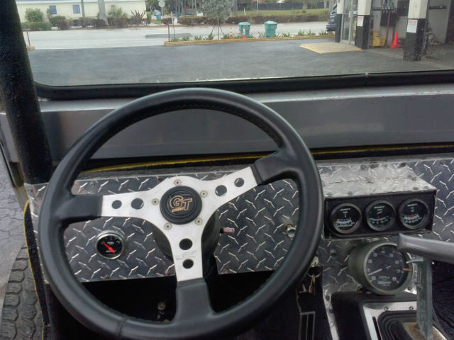 1958 aqua Willys Jeep