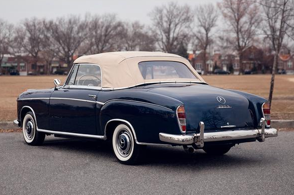 1958 Blue Mercedes-Benz 200-Series