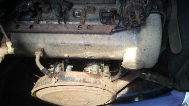 1958 Black Mercedes-Benz 200-Series Coupe 4 door