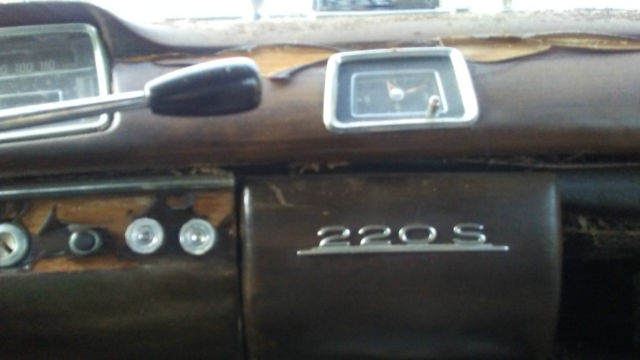 1958 Black Mercedes-Benz 200-Series Coupe 4 door