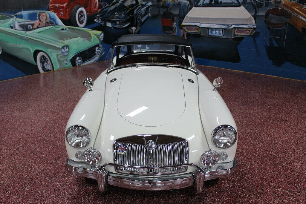 1958 White MG MGA Convertible