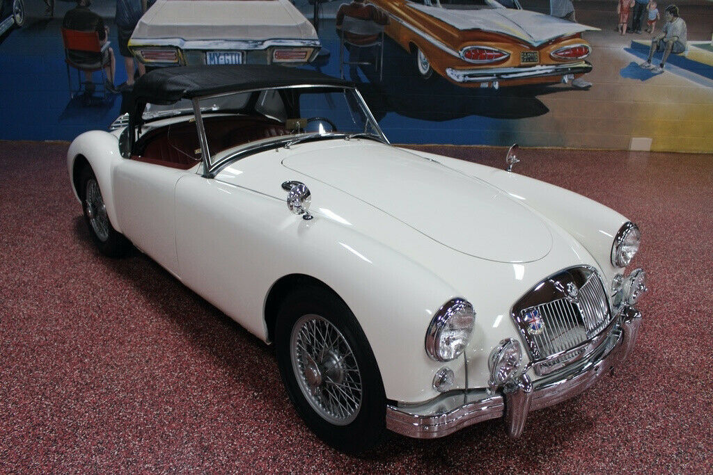 1958 White MG MGA Convertible