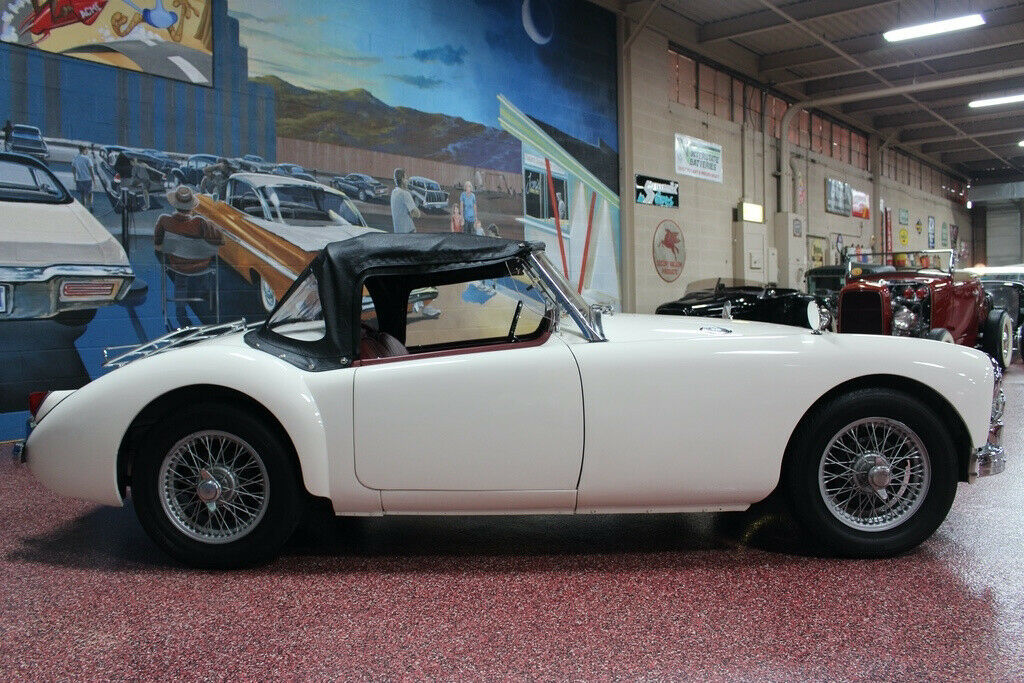 1958 White MG MGA Convertible