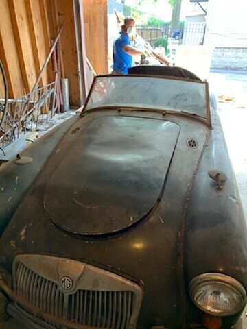 1958 Green MG MGA Coupe