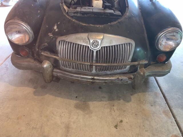 1958 Green MG MGA Coupe