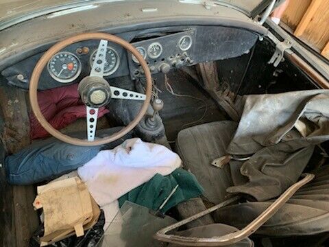 1958 Green MG MGA Coupe