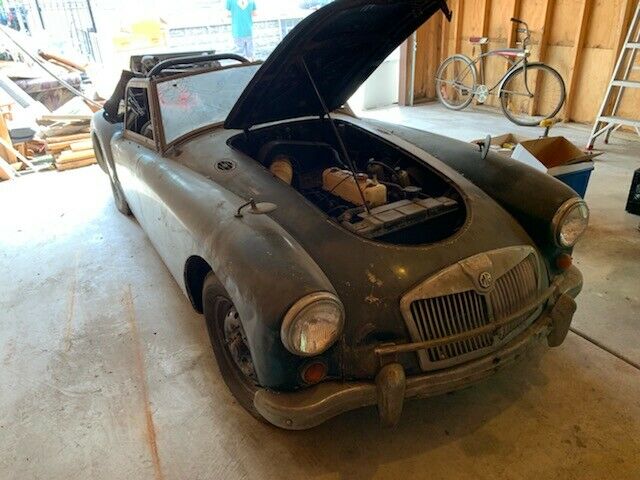 1958 Green MG MGA Coupe