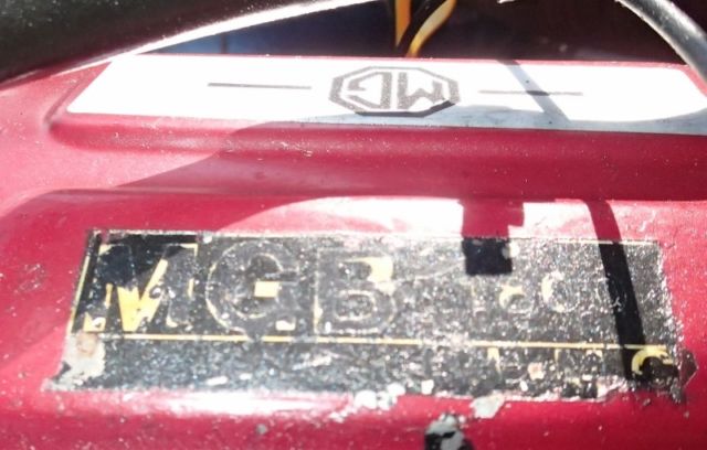 1958 Blue MG MGA Coupe