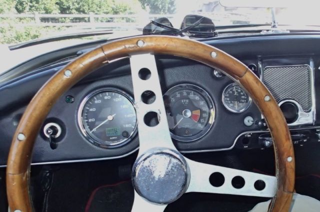 1958 Blue MG MGA Coupe