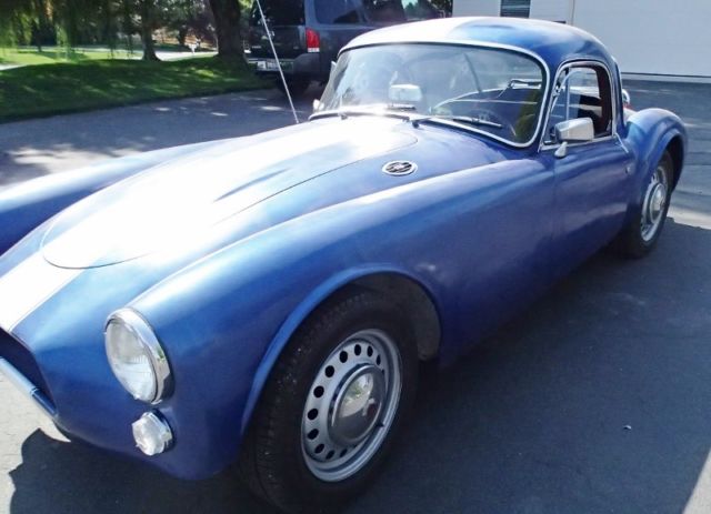 1958 Blue MG MGA Coupe