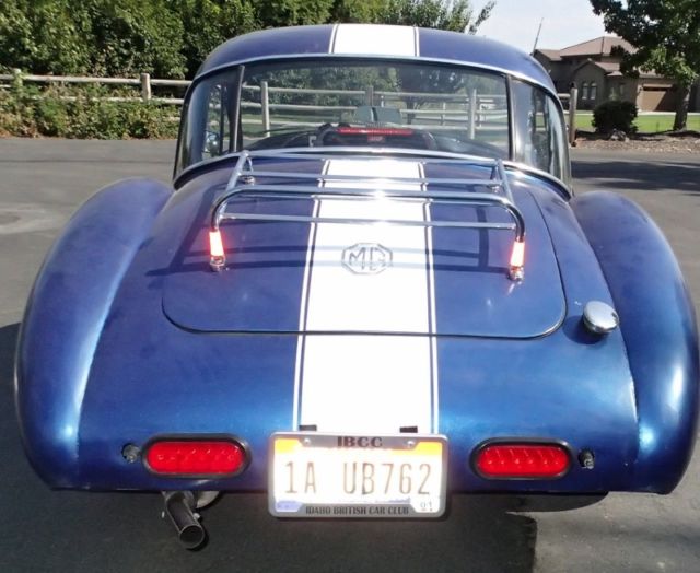 1958 Blue MG MGA Coupe