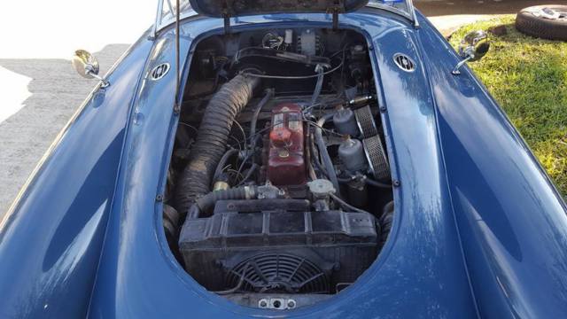 1958 Blue MG MGA Convertible