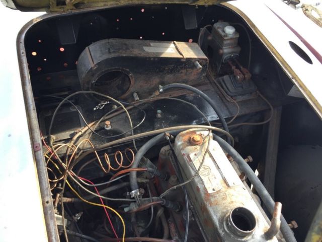 1958 Blue MG MGA Convertible