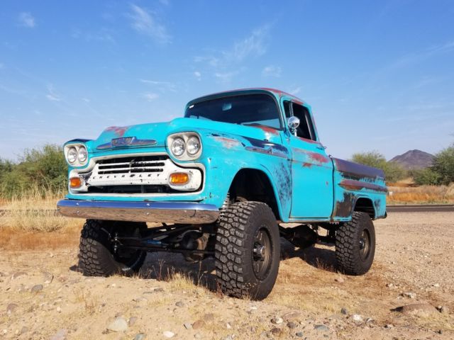 1958 Flat Clear Chevrolet Other Pickups Standard Cab Pickup
