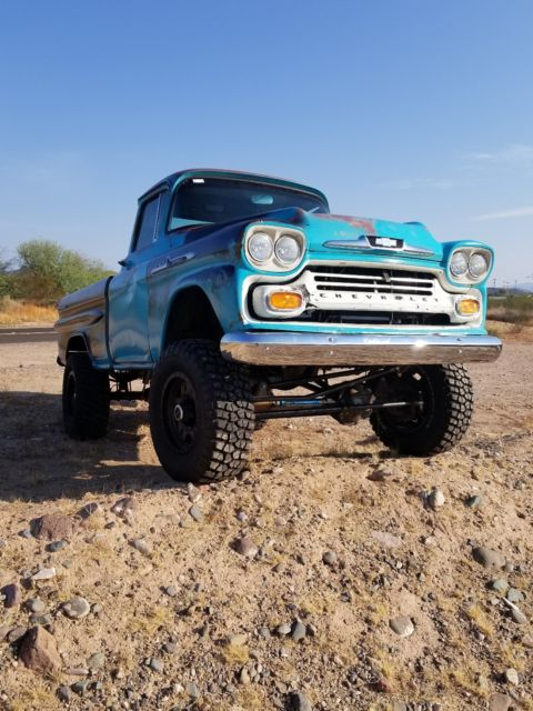 1958 Flat Clear Chevrolet Other Pickups Standard Cab Pickup