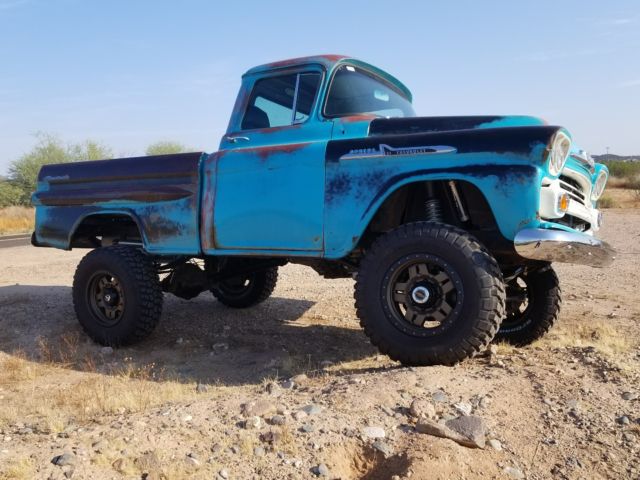 1958 Flat Clear Chevrolet Other Pickups Standard Cab Pickup