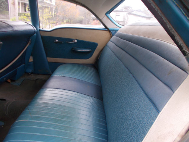 1958 Blue Oldsmobile Eighty-Eight Sedan