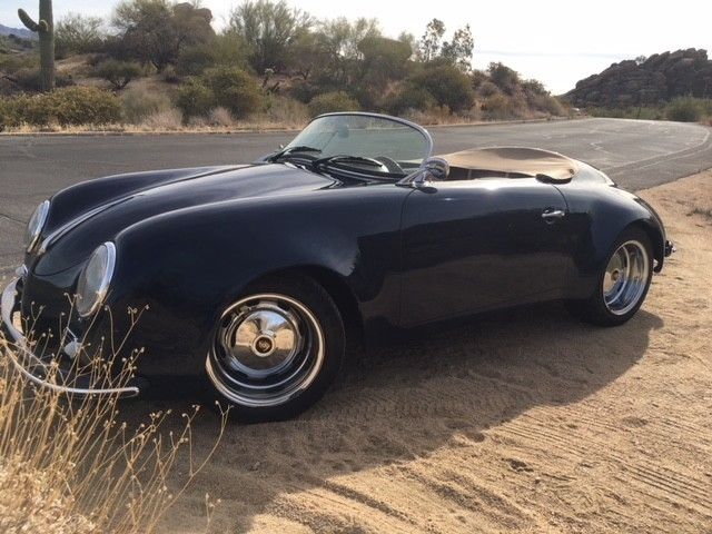 1958 Blue Porsche Other Convertible