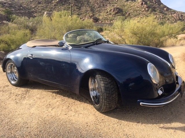 1958 Blue Porsche Other Convertible