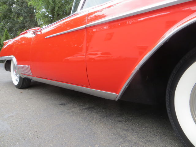 1958 Red Cadillac Eldorado Convertible