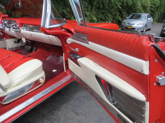 1958 Red Cadillac Eldorado Convertible