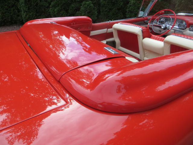 1958 Red Cadillac Eldorado Convertible